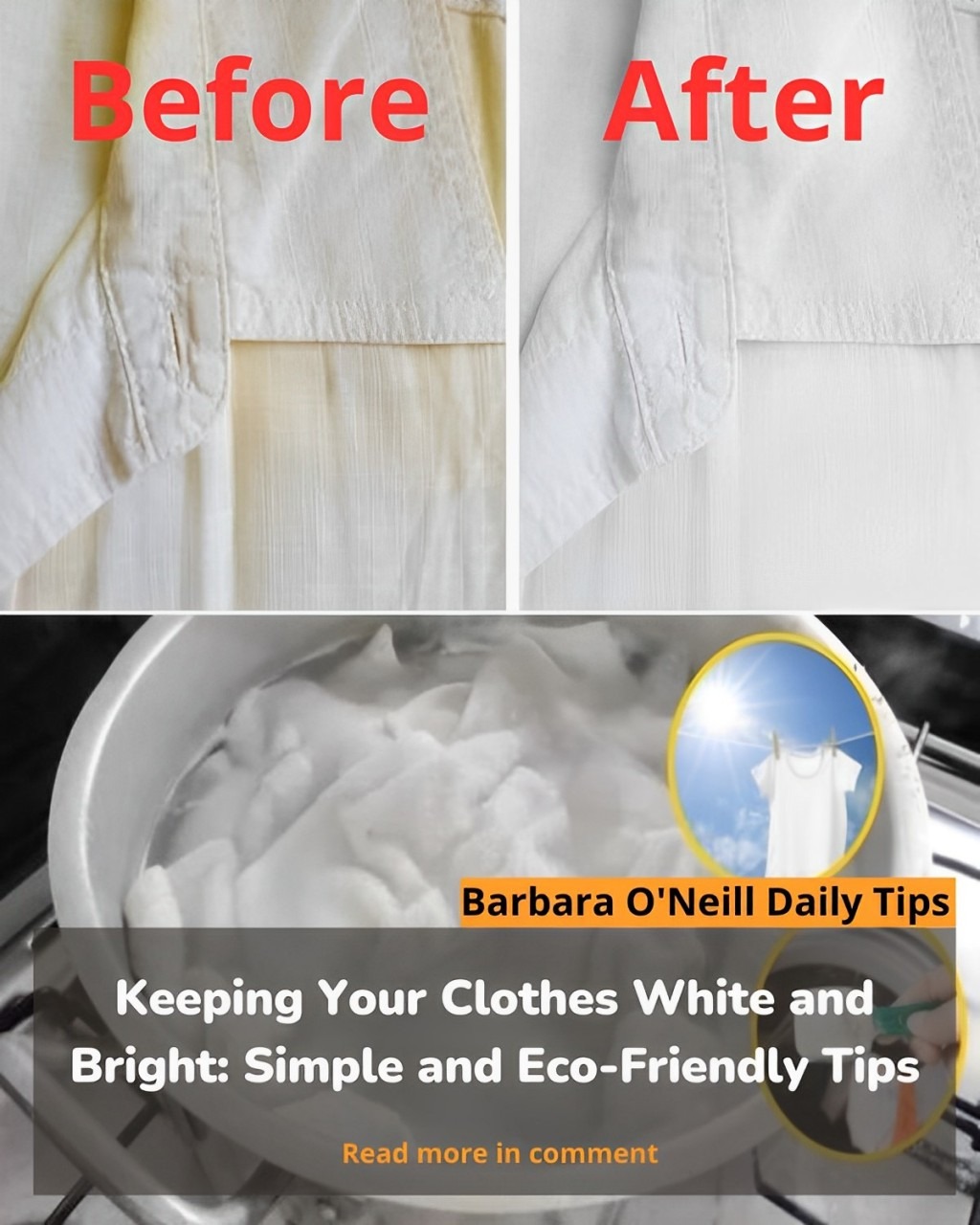 Keeping Your Clothes White and Bright: Tips That Are Both Easy and Friendly to the Environment